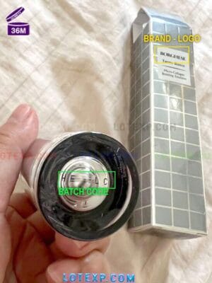 Borghese Fragrance fragrance expiry date verification interface