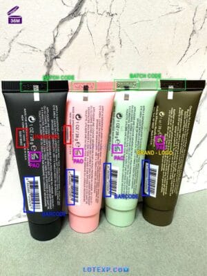 Borghese Fragrance fragrance expiry date verification interface