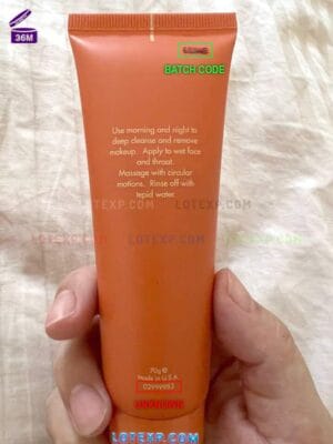 Borghese Fragrance fragrance expiry date verification interface