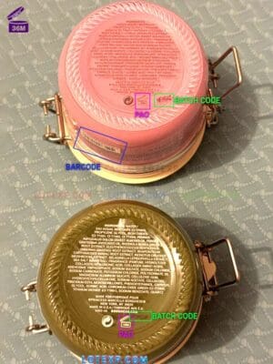 Borghese Fragrance fragrance expiry date verification interface