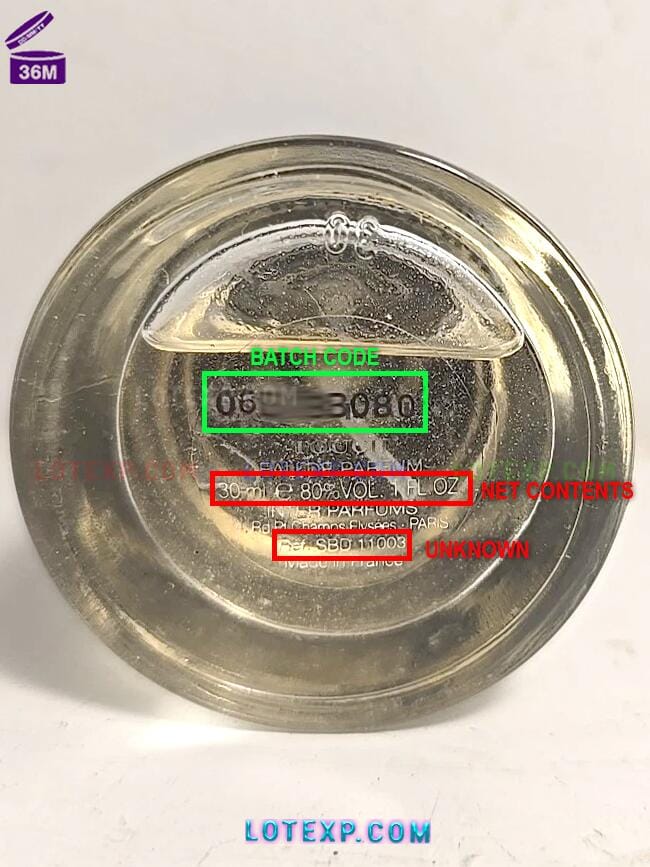 Burberry Fragrances Batch Code Check 3 Burberry Fragrances fragrance expiry date verification interface
