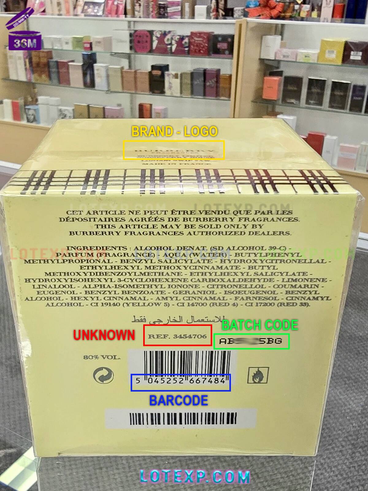Burberry Fragrances Batch Code Check 14 Burberry Fragrances fragrance expiry date verification interface