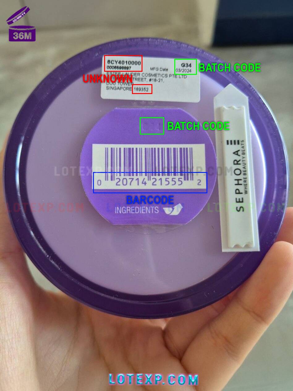 Clinique Batch Code Checker 4 Clinique Beyond Perfecting Concealer, using Lotexp calculator for expiry.
