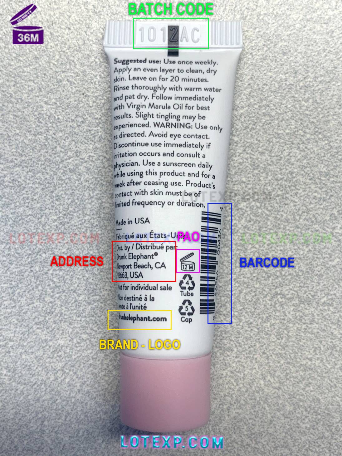 Drunk Elephant Batch Code Checker 6 Drunk Elephant Beste No. 9 Jelly Cleanser bottle.