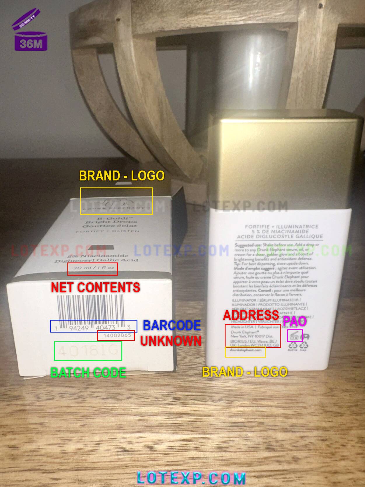 Drunk Elephant Batch Code Checker 9 Drunk Elephant C-Tango Multivitamin Eye Cream.