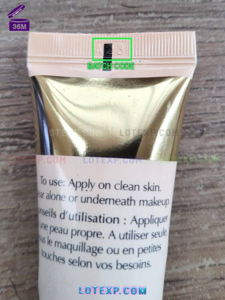 Estee Lauder Expiry Date | Cosmetic calculator - Batch code checker