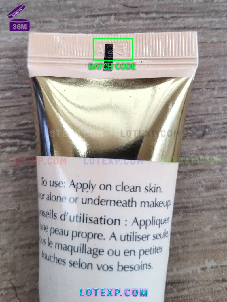Estee Lauder Expiry Date 18 An Estee Lauder Advanced Night Repair serum bottle with dropper.