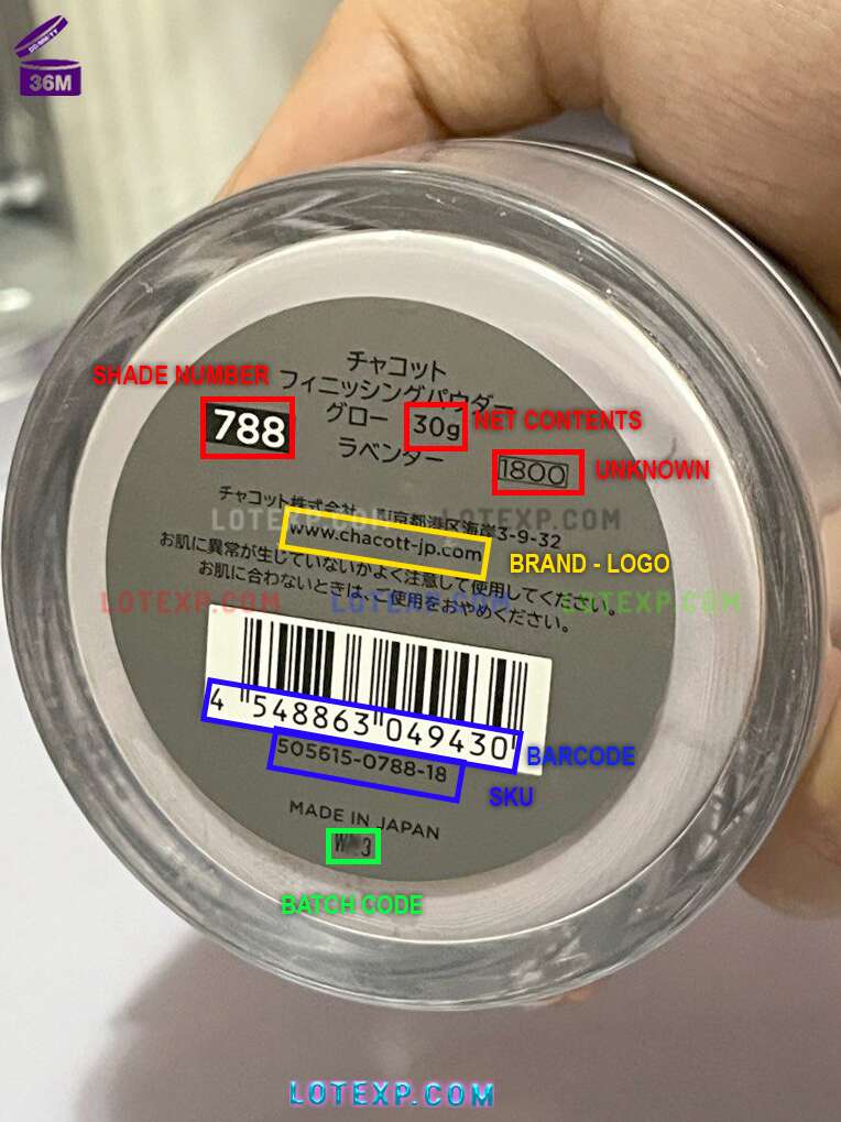 Check Chacott Batch Code 29 Chacott Collagen Beauty Drink bottles, highlighting the importance of expiry dates