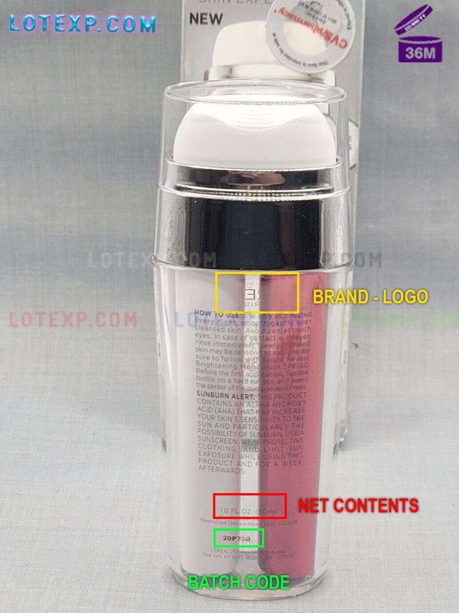 L'Oreal Batch Code Checker | Cosmetic calculator - Batch code checker