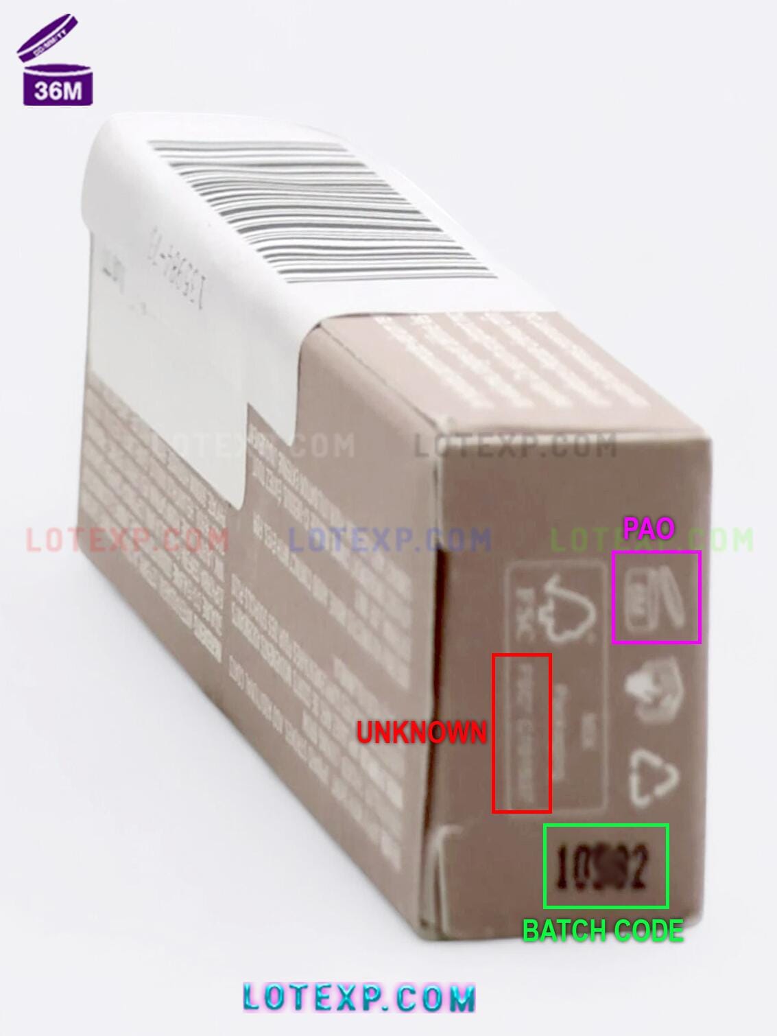 Rose Inc Batch Code Checker 9 Rose Inc Luminous Hydrating Primer bottle, showing batch code location