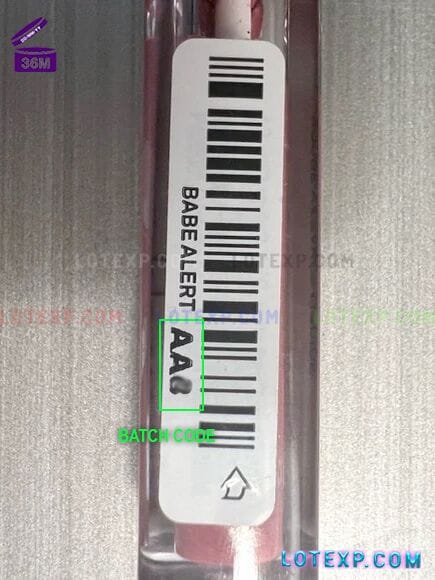 Check Smashbox Expired Date 5 Smashbox Studio Skin Flawless 24 Hour Concealer tube, displaying its lot number.