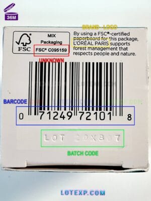 L'Oreal Batch Code Checker | Cosmetic calculator - Batch code checker