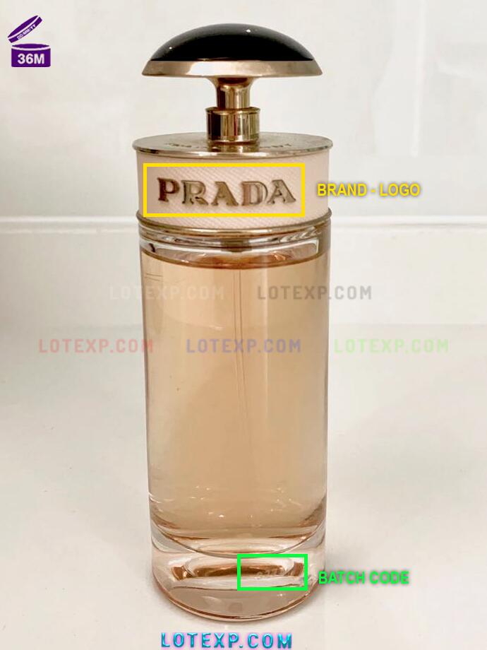 Prada Expiration Date Check 7 Prada L'Homme Body Lotion tube, showing where a batch code is typically printed.