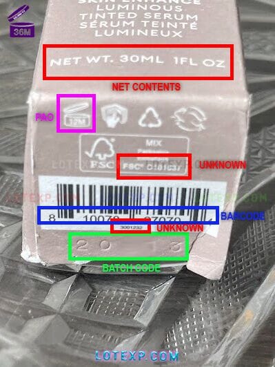 Rose Inc Batch Code Checker 11 Rose Inc Purifying Cleansing Balm jar for date code checking