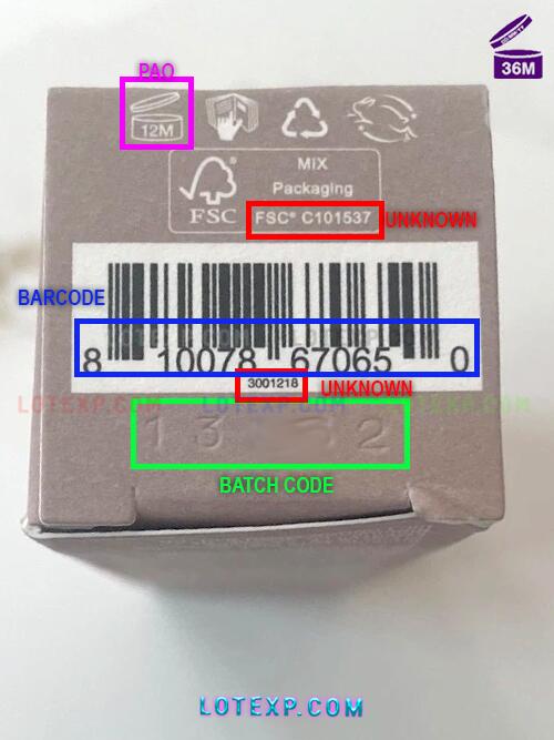 Rose Inc Batch Code Checker 18 Image of Rose Inc skincare serum bottle with batch code, demonstrating expiry date check