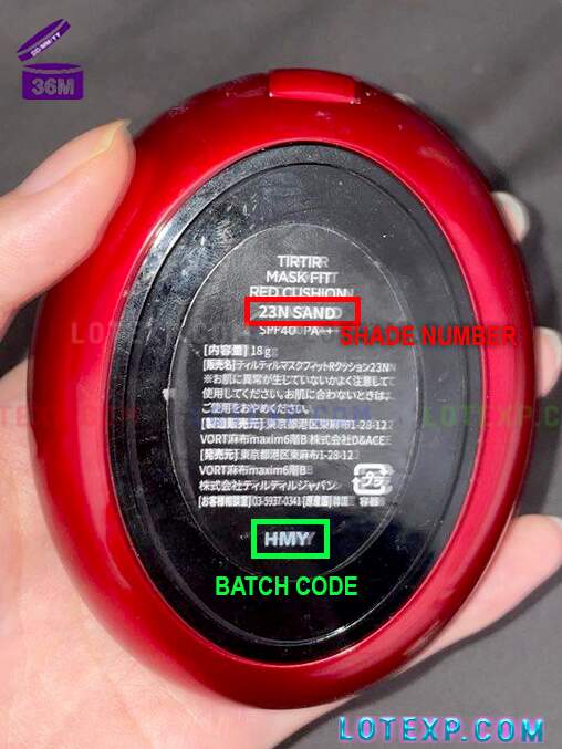 Tirtir Expiry Date Check 17 Tirtir makeup sponge next to a Tirtir cushion compact, implying checking product dates.