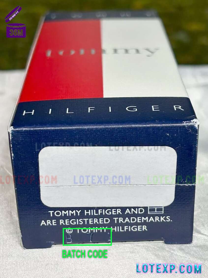 Check Tommy Hilfiger Batch Code 13 Lot number checker for Tommy Hilfiger body mist