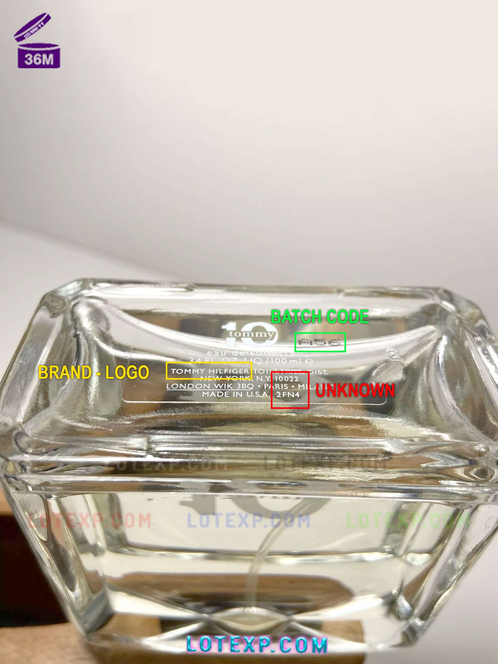 Check Tommy Hilfiger Batch Code 16 Batch date search for Tommy Hilfiger EDP