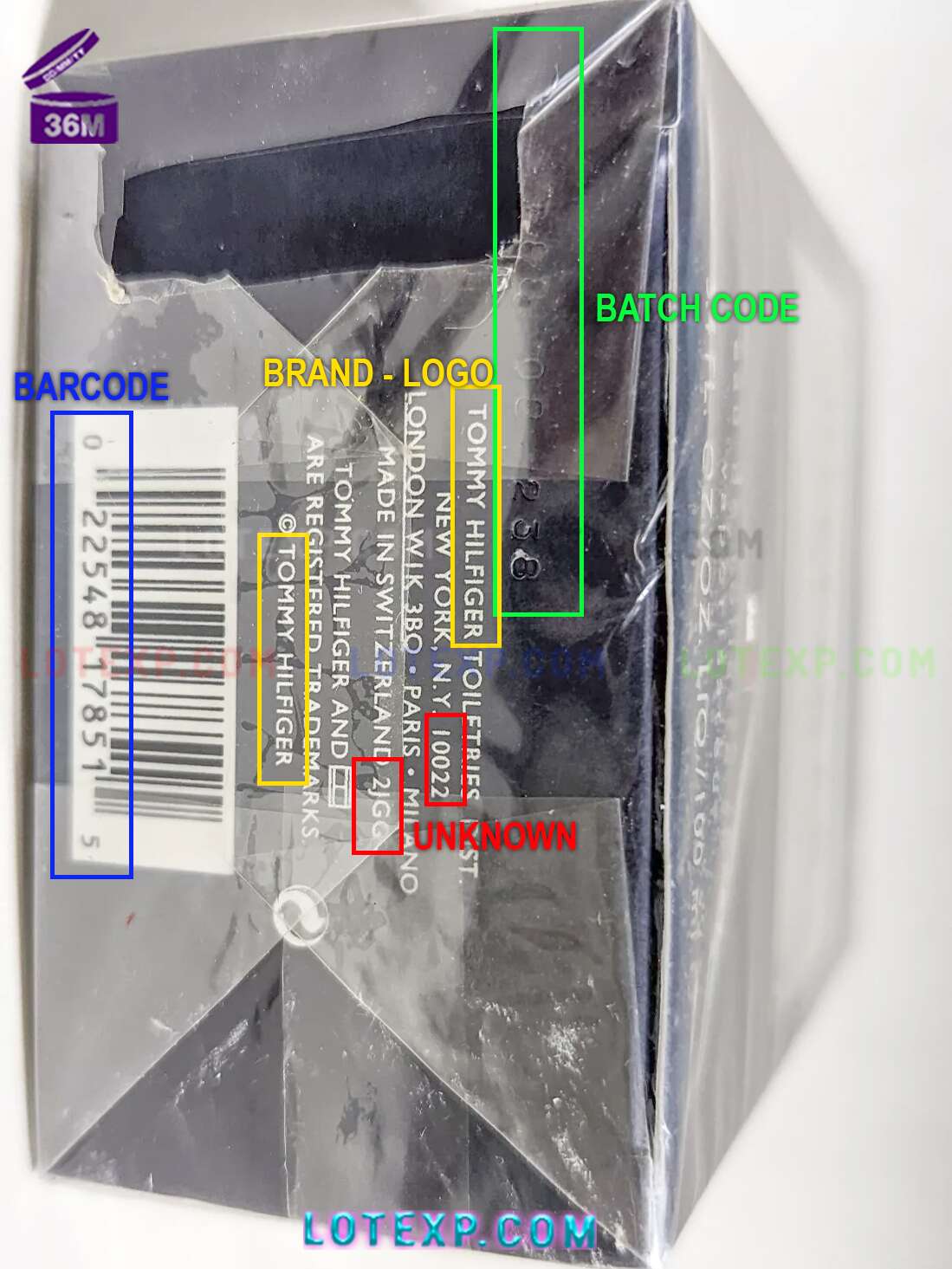 Check Tommy Hilfiger Batch Code 22 Manufacturing date calculator for Tommy Hilfiger post-shave balm