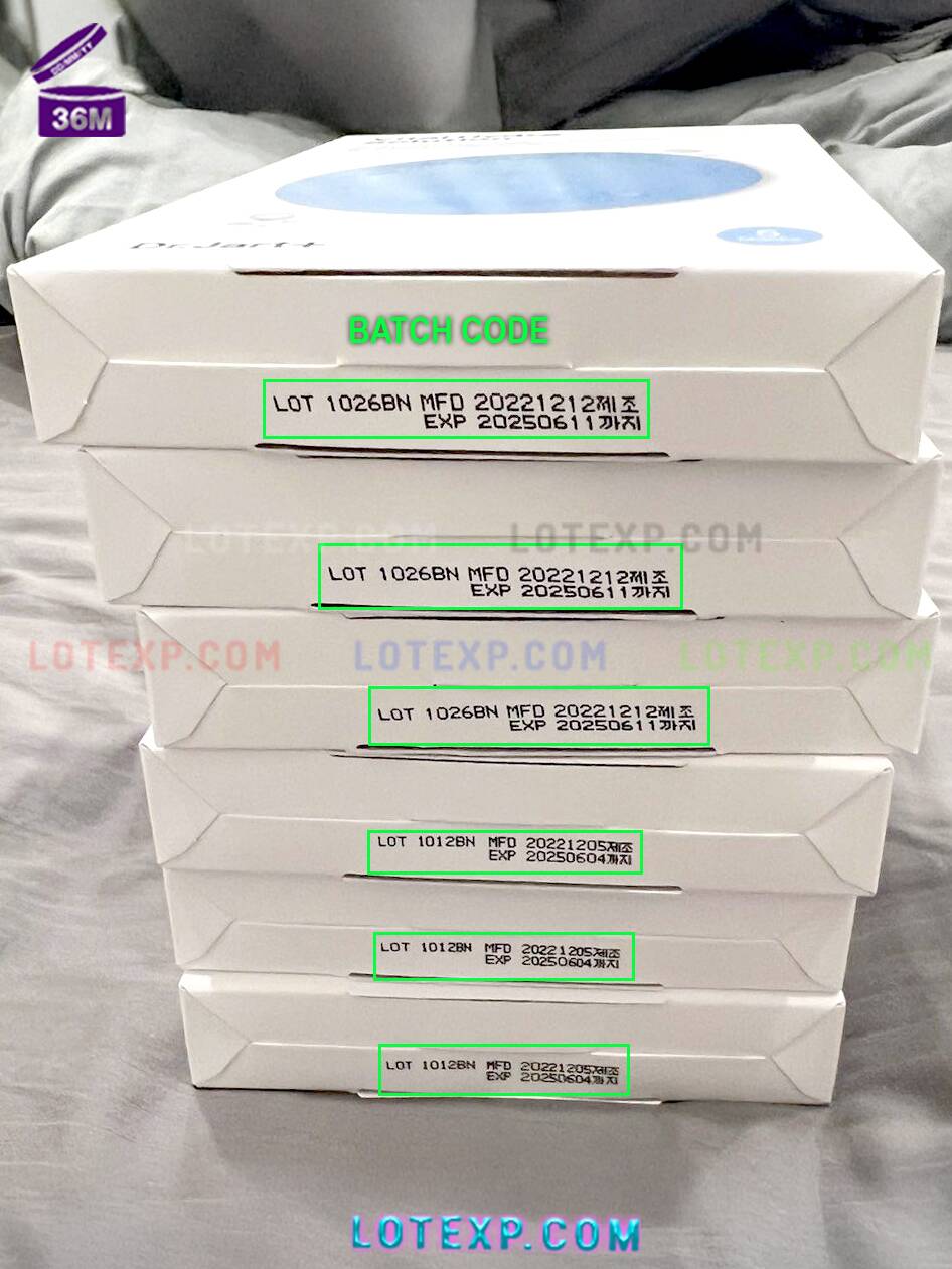Dr Jart+ Batch Code 22 Dr.Jart Cicapair Color Correcting Treatment jar on a vanity